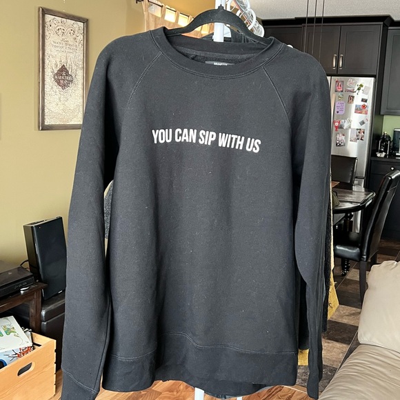 Brunette the Label Sweatshirt “You Can Sip With Us” - Picture 2 of 3